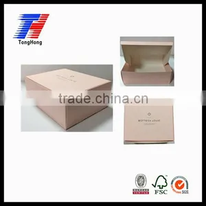 Factory Direct Sale Foldable White Card Paper Pink Box Manufacturer thumbnail-1