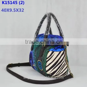 2015 New Style Fashion Women Handbag With Bright Colorful thumbnail-2