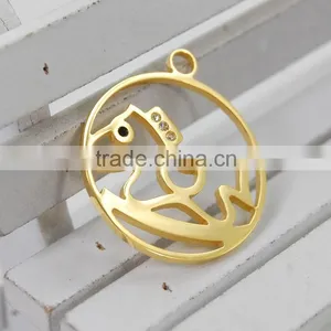 Various Horse Stainless Steel Jewelry,multifarious Horse Gold Plated Jewelry thumbnail-6