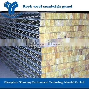 Rock Wool Fireproof Sandwich Wall Panels thumbnail-4