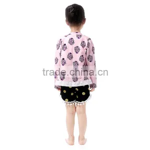 Baby Girl Boutique Clothing Coats Kids Lovely Autumn Outwear One Pieces Print Coats thumbnail-4