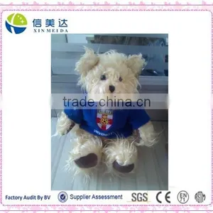 Long Plush Cute University Symbol Teddy Bear Soft Stuffed Toy thumbnail-1