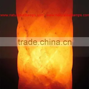 Salt Lamp Roped Cylinder thumbnail-1