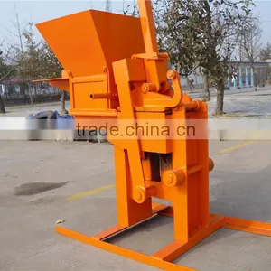 QMR2-40 Henry Manual Soil Interlocking Brick Machine, High Output Red Clay Block Machine for Small Scale Production thumbnail-2