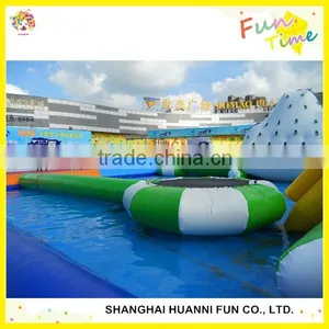 6 Person Inflatable Island and Floating Island Inflatable Water Park for Relaxation on Sea thumbnail-1