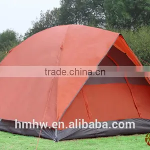 Outdoor 3-4 Person Fiberglass Pole Camping/Hiking Tent thumbnail-5
