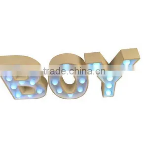 Hot Selling Led Christmas Light ,English Letter Shape Light Marquee Letter Light thumbnail-2