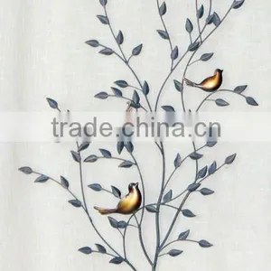 Decorative Tree With Bird Metal Wall Decor thumbnail-1