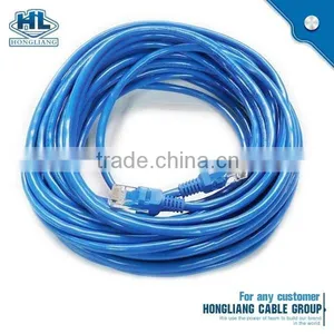 Copper Clad Steel Conductor PVC Insulation 8x5x0.10mm Cat5 Cat5e Cat6 Network Cable thumbnail-6