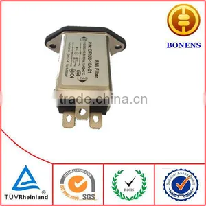 Chengdu Manufacturer Single Phase AC Socket EMI Filter Power Filter 3A 6A 10A thumbnail-1