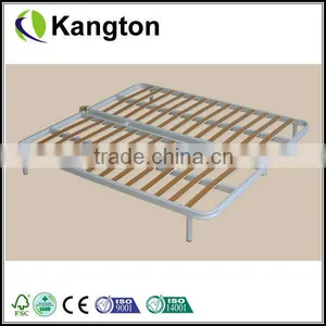 2013 New Style Single Metal Bed Frame Three Folding Bed thumbnail-1