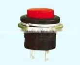 IP40 3A 250V AC Single Pole Face Mask 250 Volt Push Button Switch,Push Button Switch R16-503A Yellow on off Illumianted Push Swi thumbnail-1