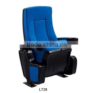 Best Price Funiture Fabric Folding Chair Modern Theater Seating for Sale LT28 thumbnail-1