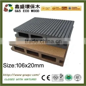 Weather-resistant WPC Decking ,Anti-slip Wood Plastic Composite thumbnail-5