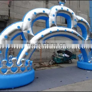 Wedding Inflatable Crown Arch Decoration Wedding Arch thumbnail-2