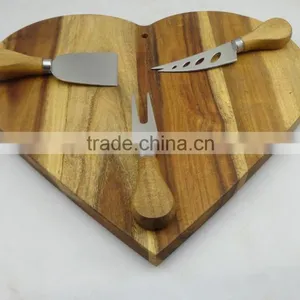4 Pcs Cheese Knife and Board Set thumbnail-5