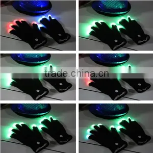 High Quality Led Flash Finger Light Glove , Flashig Led Glove ,led Lighting Party Gloves thumbnail-4