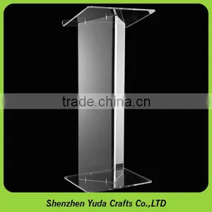 Perspex Classroom Podium Acrylic Church Lectern Fashion Clear Lectern thumbnail-1