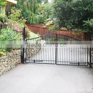 Wrought Iron Gate Designs for Schools, American Steel Door Entrance Steel Door Main Gate Design on Online Shopping thumbnail-1