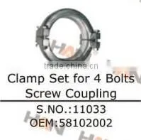 Putzmeister U Clamp 5.5" OEM 222709008 Coupling for Concrete Pump Spare Parts thumbnail-2