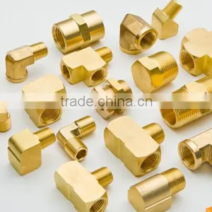 Low Price Brass Parts Copper Pipe Flare Fitting Tube Connector Brass Barb Hose Fitting Brass Compression Pipe Fitting thumbnail-1