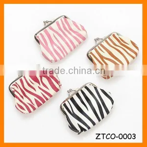 2014 Hot Selling Leoaprd Print Cheap Clip Coin Purse ZTCO-0003 thumbnail-1