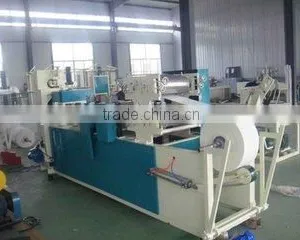 Full Automatic Three Folding Paper Napkin Tissue Paper Embossing and Packaging Machinery thumbnail-3