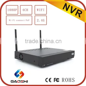1080P 4CH Wireless WIFI NVR Support Motion Detection thumbnail-1