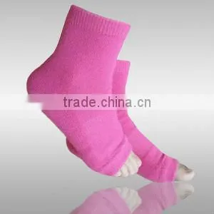 Women Pure Pink Socks Firm Socks thumbnail-1
