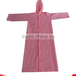 PVC/polyester Long Raincoat thumbnail-4