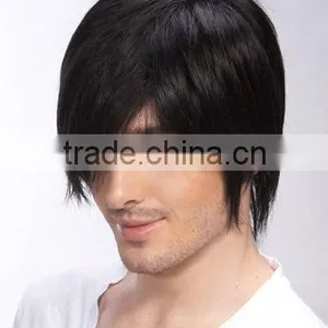 Sell Men's Toupee, Hair Wigs for Men, Synthetic Men's Wig thumbnail-2