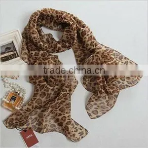 Long Chiffon Scarves thumbnail-1