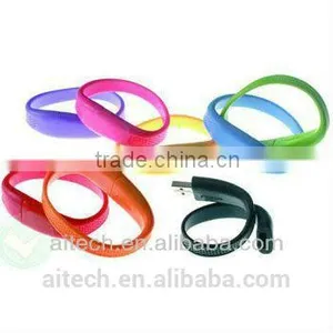 Fashion Bracelet Custom USB With Logo Printing,2GB/4GB/8GB Custom USB 16gb thumbnail-4