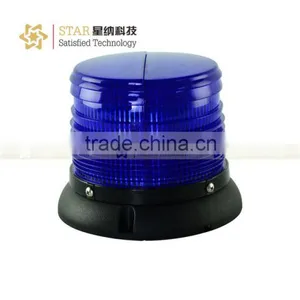 12V 4 LED Emergency Car Magnetic Led Bule Beacon Light for Trucks thumbnail-1