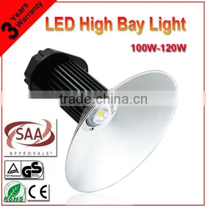 SAA CE RoHS TUV LED High Bay Light IP65 100W COB Industrial LED Light thumbnail-3