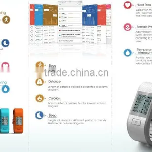 SIFIT-8.8 Fitness Bracelet Pedometer, Track Length and Quality of Sleep, 2015 Style Wristband Pedometer for Healthy Life thumbnail-4