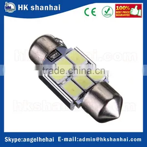 White Light 31mm Festoon Lamp Holders 6 Smd Led Turn Light 5730 Led Chip Blub Reading Led Lamp Car Light thumbnail-2