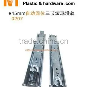 All Steel 45mm Automatic Ball Slide Back to Position 3 Fgv Drawer Slide thumbnail-1