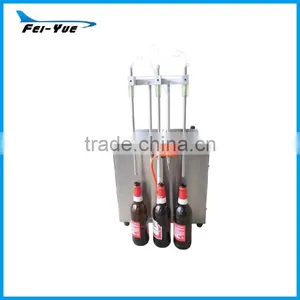 Semi Automatic Customized Bottom up 3 Heads Liquid Soap Filling Machine thumbnail-2