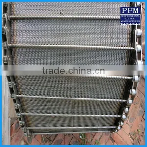 SS Wire Mesh Belt Conveyor /heat Resistant Wire Mesh Conveyor Belt thumbnail-4