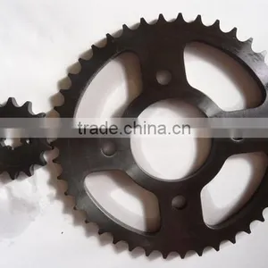CHINA MANUFACTURER MATERIAL OF BAJAJ DISCOVER CHAIN SPROCKET thumbnail-2