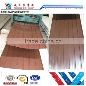 PPGI/PPGL GREEN RAL6029 Corrugated/plain Steel Plate Export to Turkmenistan thumbnail-4