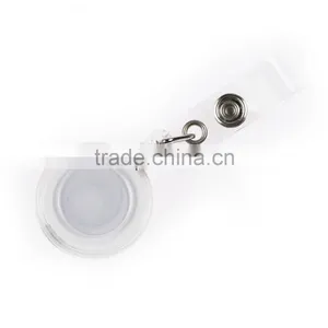 2016 Cheap Best Selling Retractable Reel Yoyo Plastic ID Card Holder With String thumbnail-4