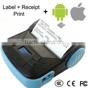 New Bluetooth 80mm Label Thermal POS Receipt Printer for IOS Android Mobile Printer thumbnail-1