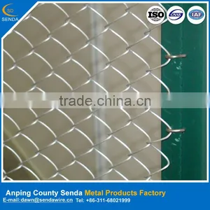 Durable and Flexible Construction Chain Link Fence thumbnail-1