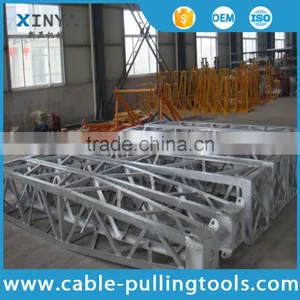 20m Aluminum Alloy Inner-suspended Lattice Gin Pole With 400*400mm thumbnail-1