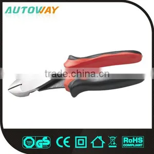 8" High Leverage Bent Body Diagonal Plier thumbnail-1