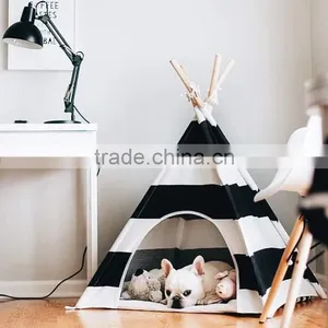 2016 Promotional Dog Teepee Tent Dog Play Room House Bed Wholesale thumbnail-1