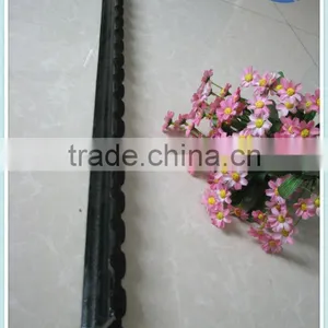 1.8m Black Painted Israel y Fence Post thumbnail-6