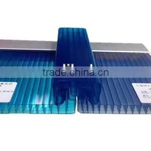 Polycarbonate Hollow Sheet With Clips 600mm/800mm/1040mm thumbnail-5